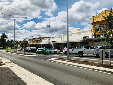 CBD Redevelopment - Wade Ave - completed works