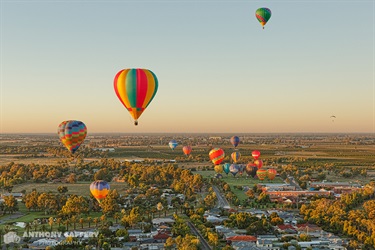 Balloons over Leeton