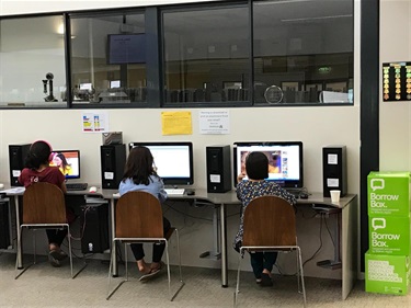 Children using Computers