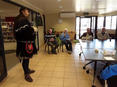 Library - Medieval exhibit - seniors week