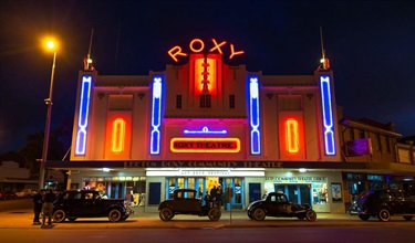 Roxy at night - Art Deco Festival