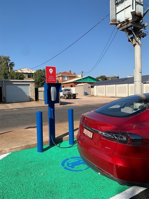 Electric Vehicle Charging Station